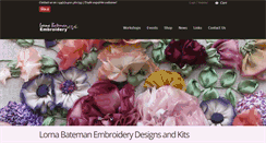 Desktop Screenshot of lornabatemanembroidery.com