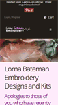 Mobile Screenshot of lornabatemanembroidery.com